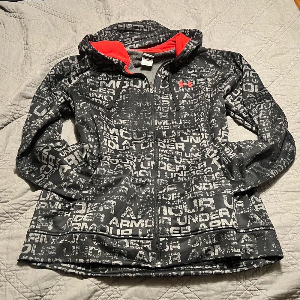 Under Armor zip up sweatshirt size Large